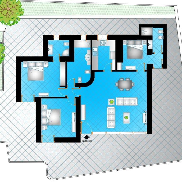 Villa Arabella - Three-Bedroom Villa - 12