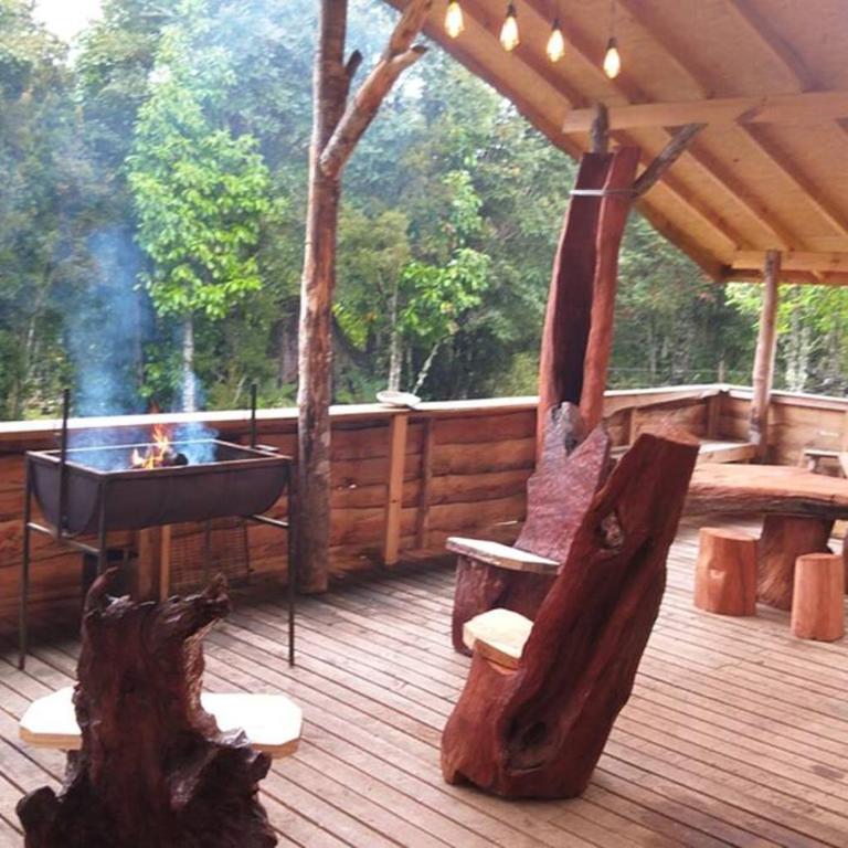 Pillang Likan tinas calientes, el poder del Volcan - Two-Bedroom House - 24