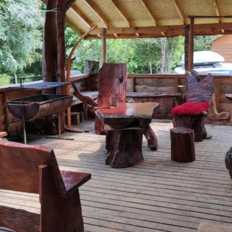 Pillang Likan tinas calientes, el poder del Volcan - Two-Bedroom House - 33