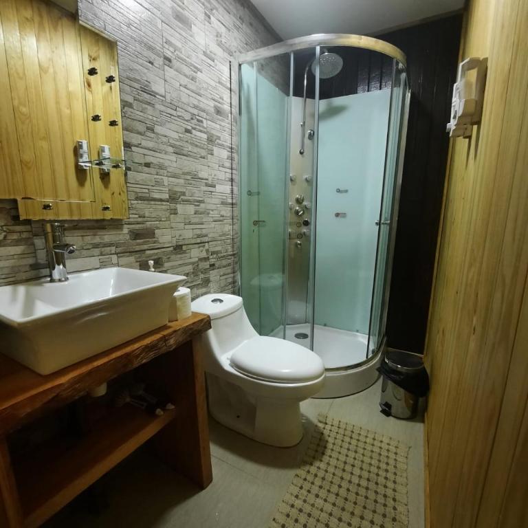Hostal Plaza Chiloe - Habitación Doble con baño privado - 3