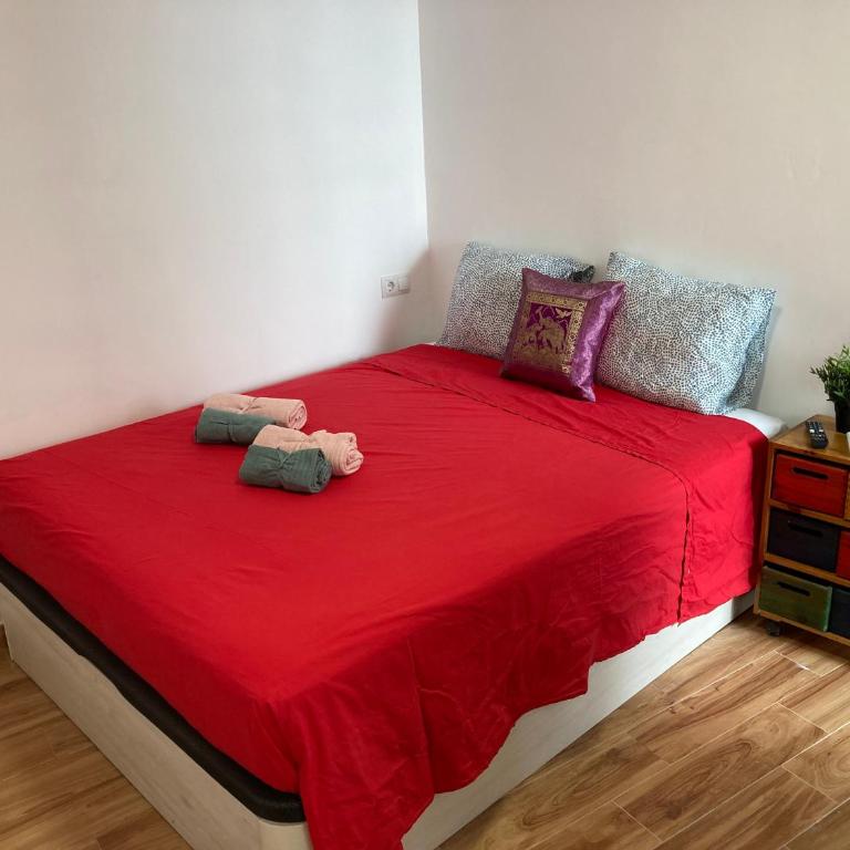 Malagueña Salerosa "Apartamento - estudio con terraza" En casa típica de 1 a 4 dormitorios - Apartamento Estudio con terraza o patio privados - 40