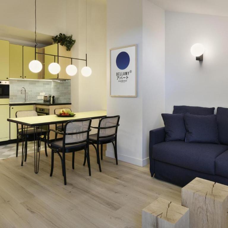 Appart'hôtel Bellamy Chamonix - Appartamento Superior con 1 Camera da Letto e con Terrazza - 12