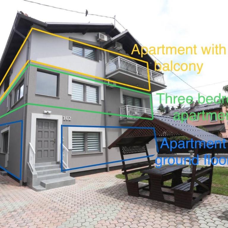 Apartmani Pejton Ilidza - Three-Bedroom Apartment - 33