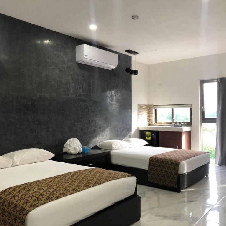 Hotel Ko'ox Wenne - Habitación Doble - 2 camas dobles - 1
