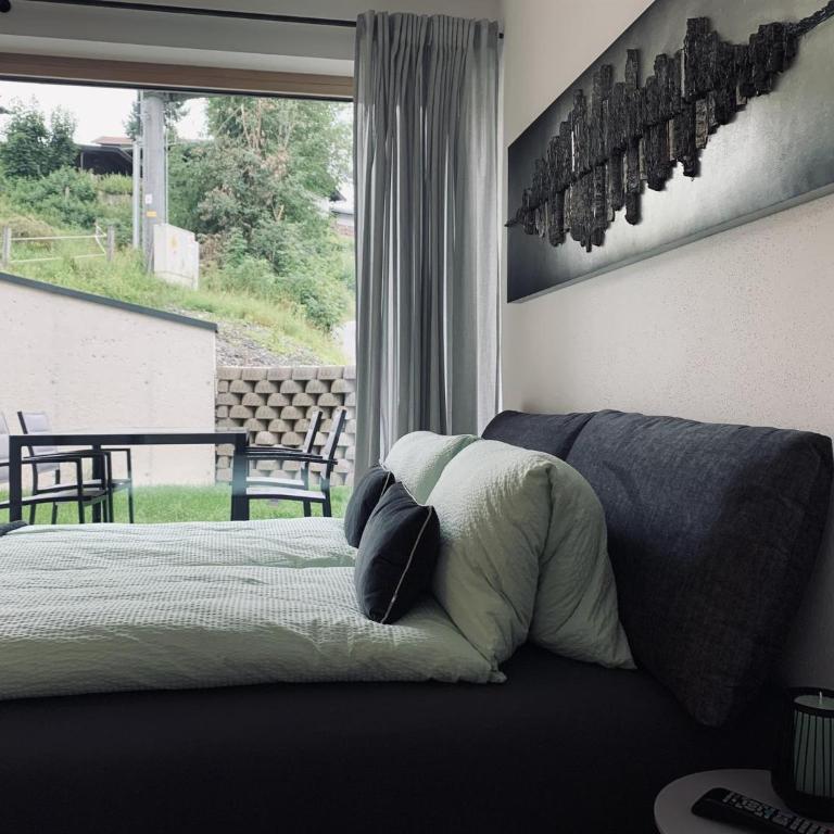 Ferienwohnung Troger - Apartamento de 1 dormitorio con ducha - 12