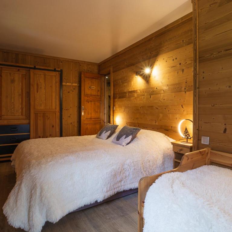 Appartement dans chalet aux saisies-100m des pistes-cœur station 13 pers - Casa - 30