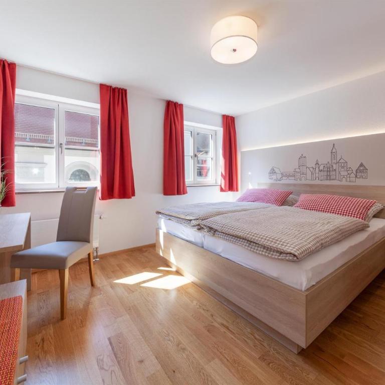 Hensler Ferienwohnungen - Apartment mit 2 Schlafzimmern und Dusche - 6