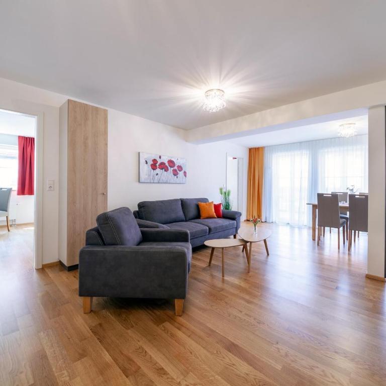 Hensler Ferienwohnungen - Apartment mit 2 Schlafzimmern und Dusche - 8