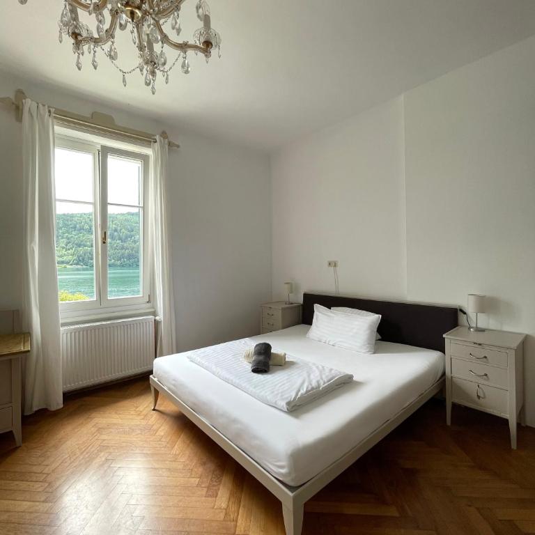 Villa Streintz - Doppelzimmer mit Balkon und Seeblick - 6