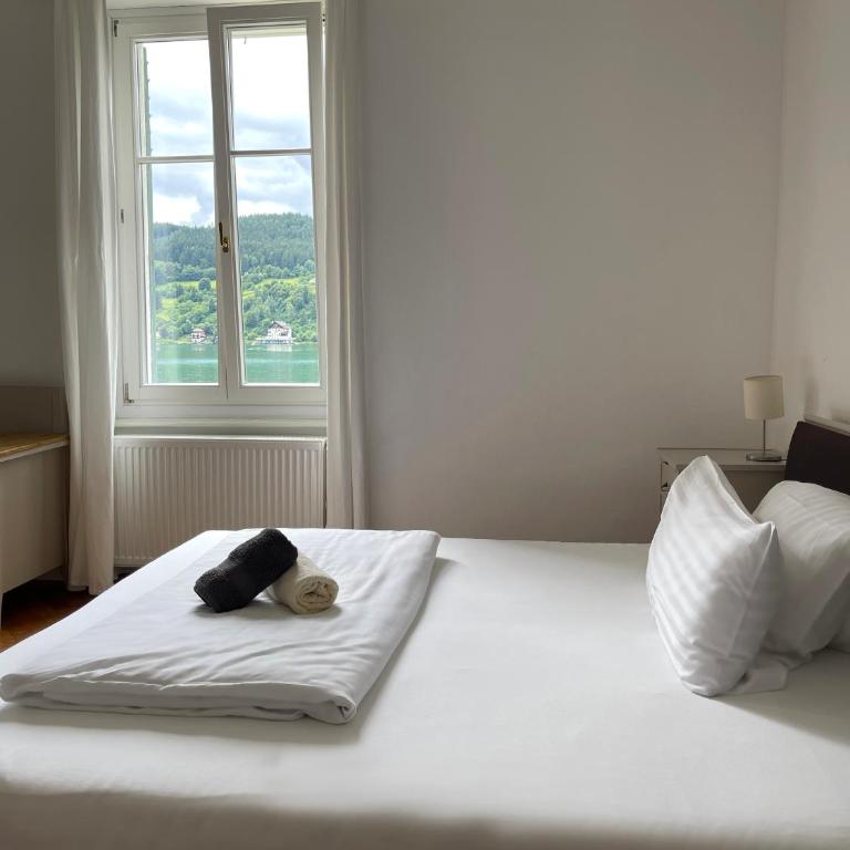 Villa Streintz - Doppelzimmer mit Balkon und Seeblick - 12