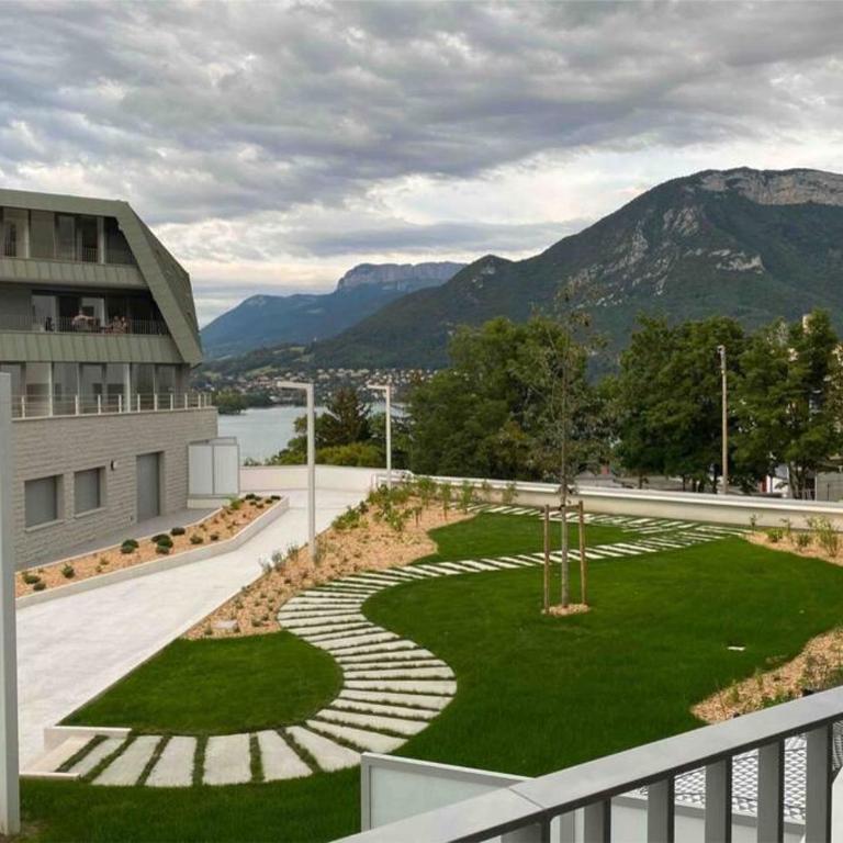 Le Bohème Beau T2 vue lac & montagnes + garage - Apartment mit 1 Schlafzimmer - 1