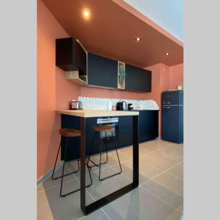 Le Bohème Beau T2 vue lac & montagnes + garage - Apartment mit 1 Schlafzimmer - 12