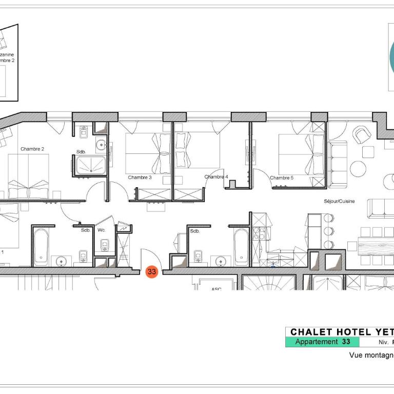 Chalet Hotel Yeti - Appartement - 11