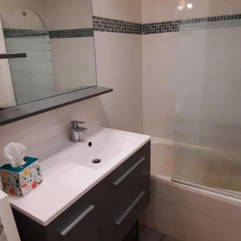 T2 PRALOUP 1600 bat Chanteclerc 6 personnes 36m2 avec chambre à part et 2 TV - Appartement 1 Chambre - 22