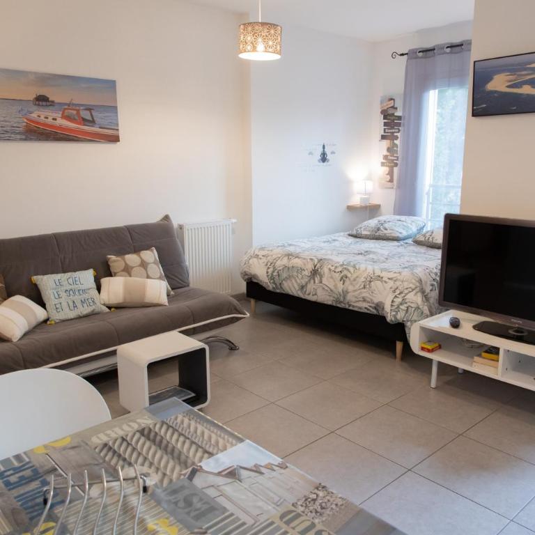 Appartement T1bis centre ville Andernos Les Bains - King Studio - 5