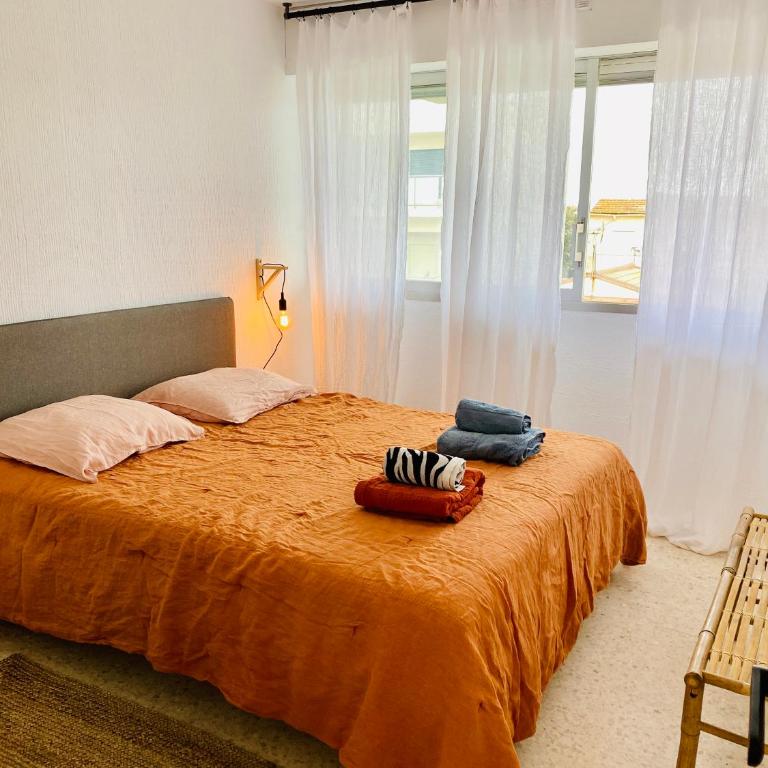 Rose des sables- Appartement familial - terrasse - parking- 1ere ligne Mer Carnon - Appartement 2 Chambres - 10