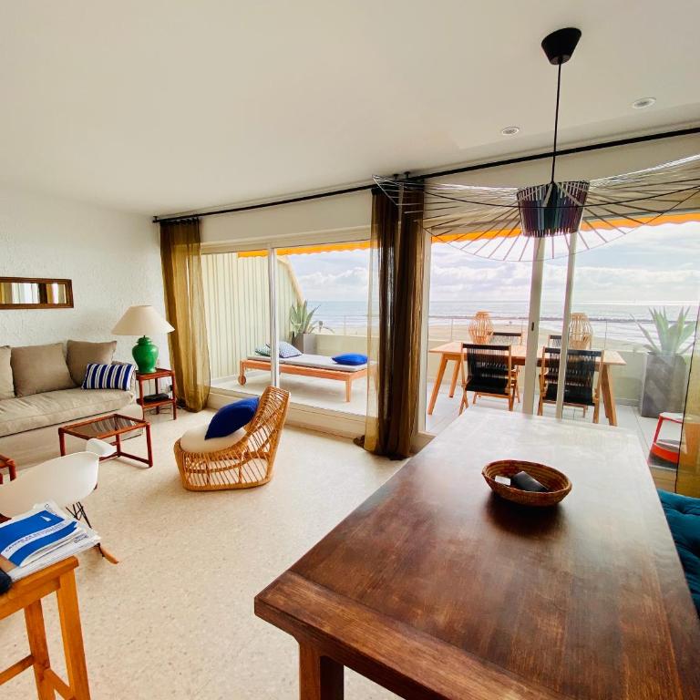 Rose des sables- Appartement familial - terrasse - parking- 1ere ligne Mer Carnon - Appartement 2 Chambres - 21
