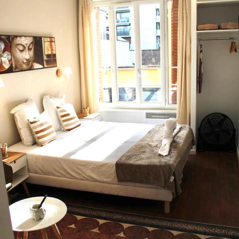 Studio ZEN cosy gare part dieu - Deluxe Studio mit Kingsize-Bett - 8