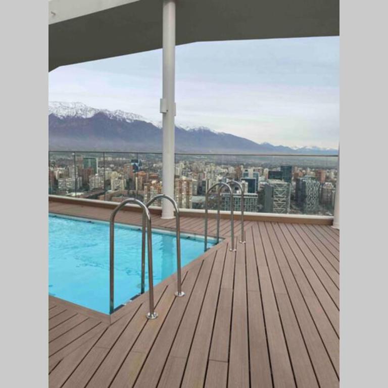 Departamento de lujo en suite, en el piso 38, Las Condes, costado de parques y malls - Apartamento Deluxe - 54
