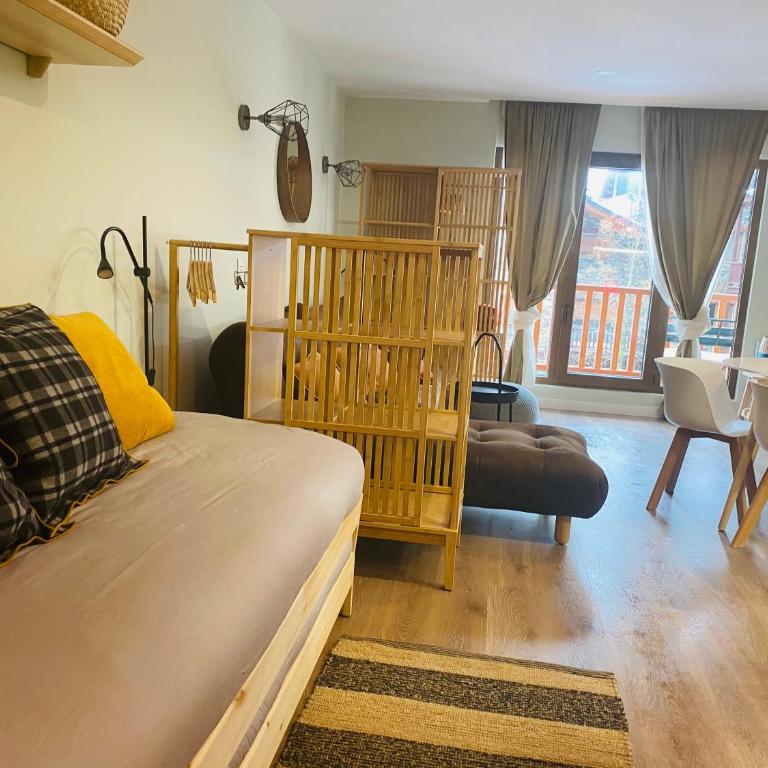 Loft Alpino Vall d'Incles Parking Gratuito - Apartamento de 1 dormitorio - 40