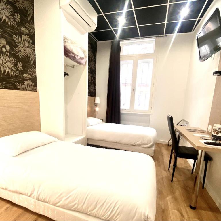 Hotel de Bordeaux - Chambre Lits Jumeaux - 5