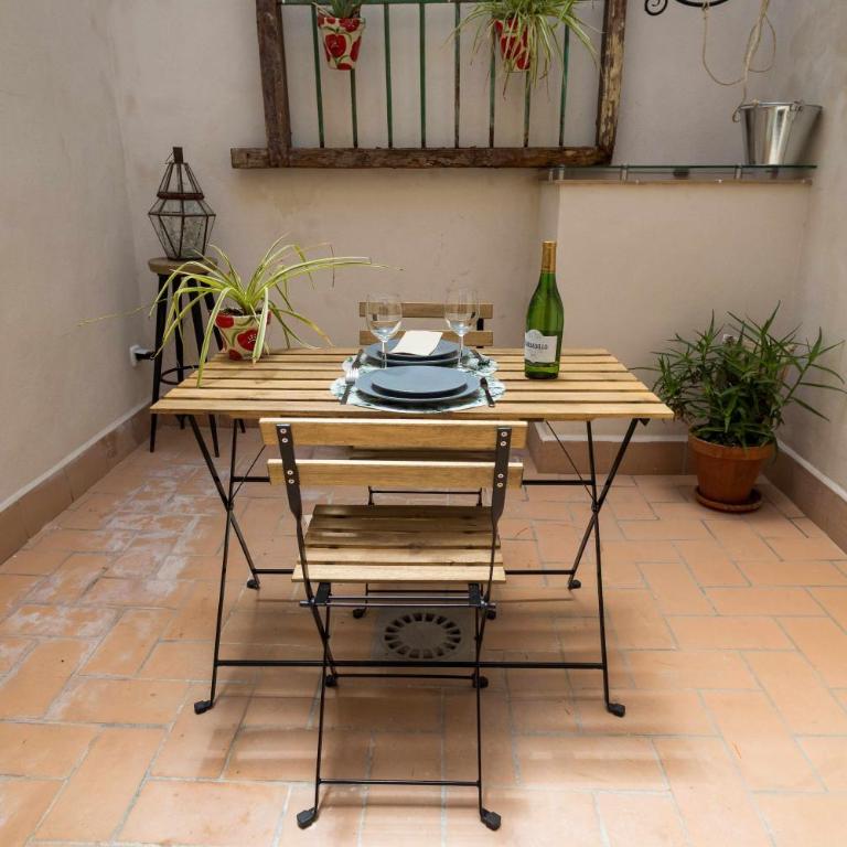 Casa Portus Gaditanus s XVIII Patio Andaluz - Apartamento con terraza - 21
