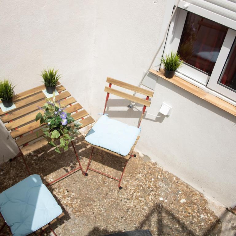 Malagueña Salerosa "Apartamento - estudio con terraza" En casa típica de 1 a 4 dormitorios - Apartamento Estudio con terraza o patio privados - 36