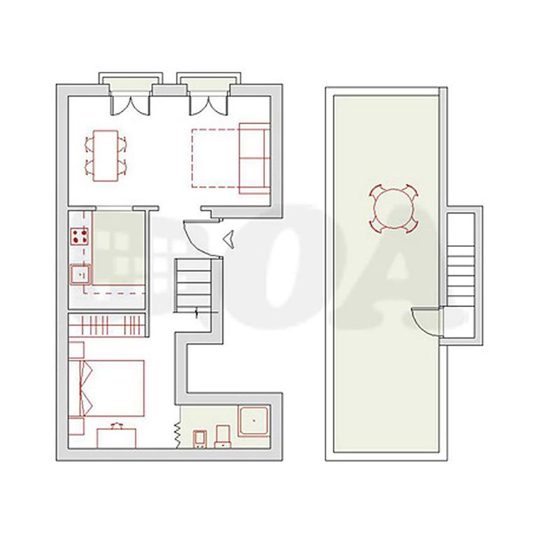 The Panoramic View Born Penthouse - One-Bedroom Apartment - 19