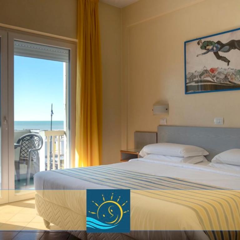 Hotel Ping Pong - Camera Matrimoniale/Doppia con Letti Singoli con Vista Mare - 2