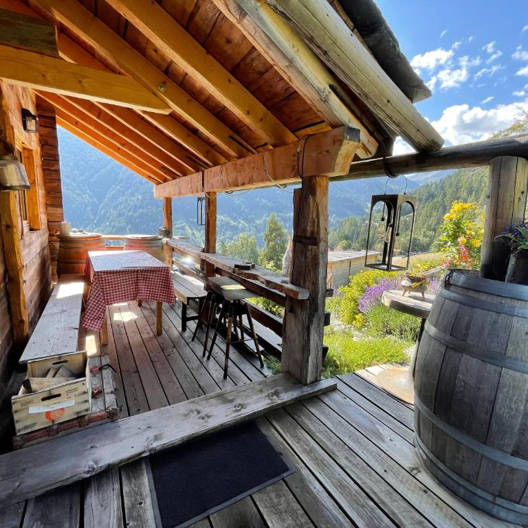 Charmant chalet authentique de montagne Bleusy- Nendaz idéal couple et famille - Apartment mit 2 Schlafzimmern und Bergblick - 6