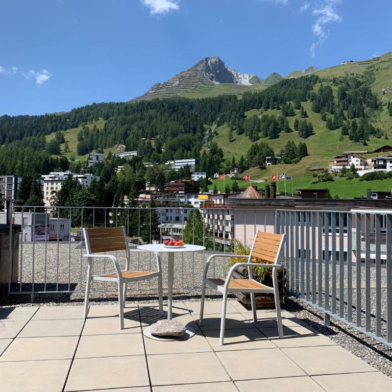 Ferienwohnung Parsennblick mit Dachterrasse - Apartment mit 1 Schlafzimmer - 23