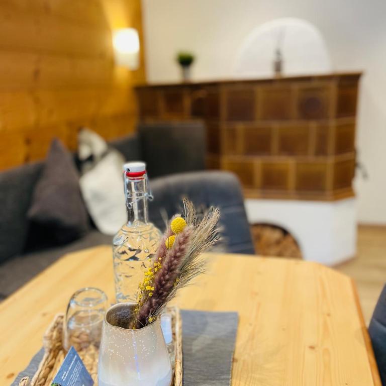 Haus Schatzbergblick - Apartment mit 1 Schlafzimmer - Souterrain - 35