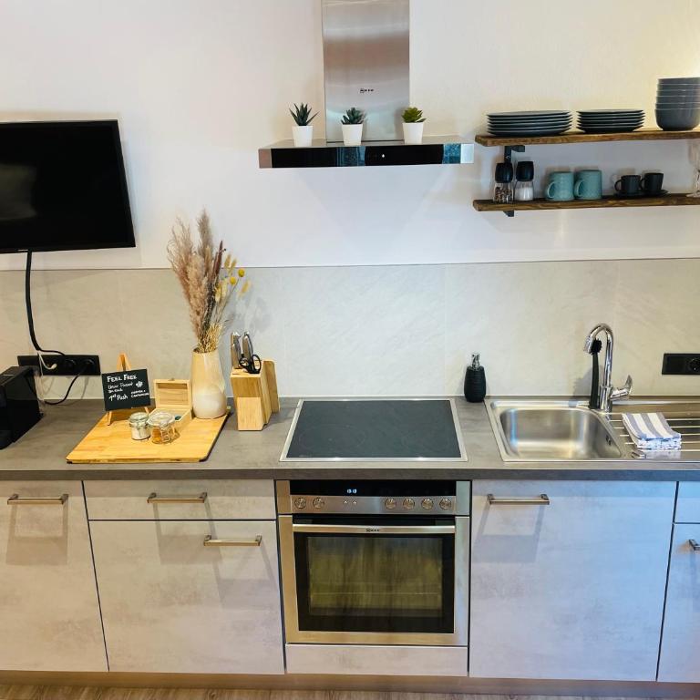 Haus Schatzbergblick - Apartment mit 1 Schlafzimmer - Souterrain - 18
