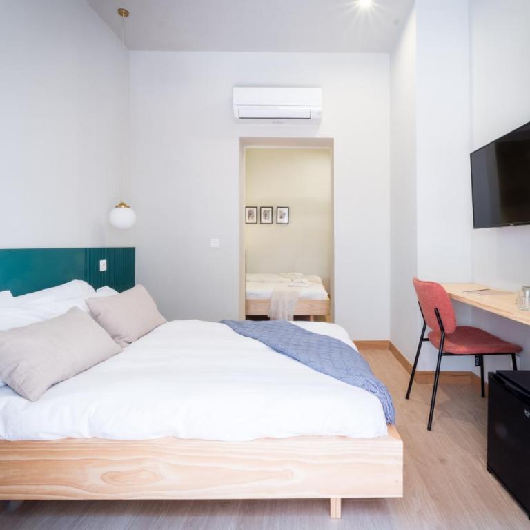 OLBLANC Plaza de España by Batuecas - Habitación Cuádruple con balcón - 3