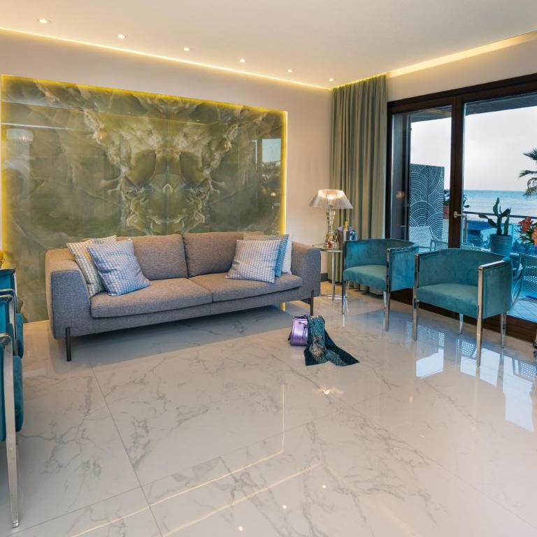 Luxury Beachfront Apartment Taormina Pool and Parking - Appartamento con 2 Camere da Letto - 45