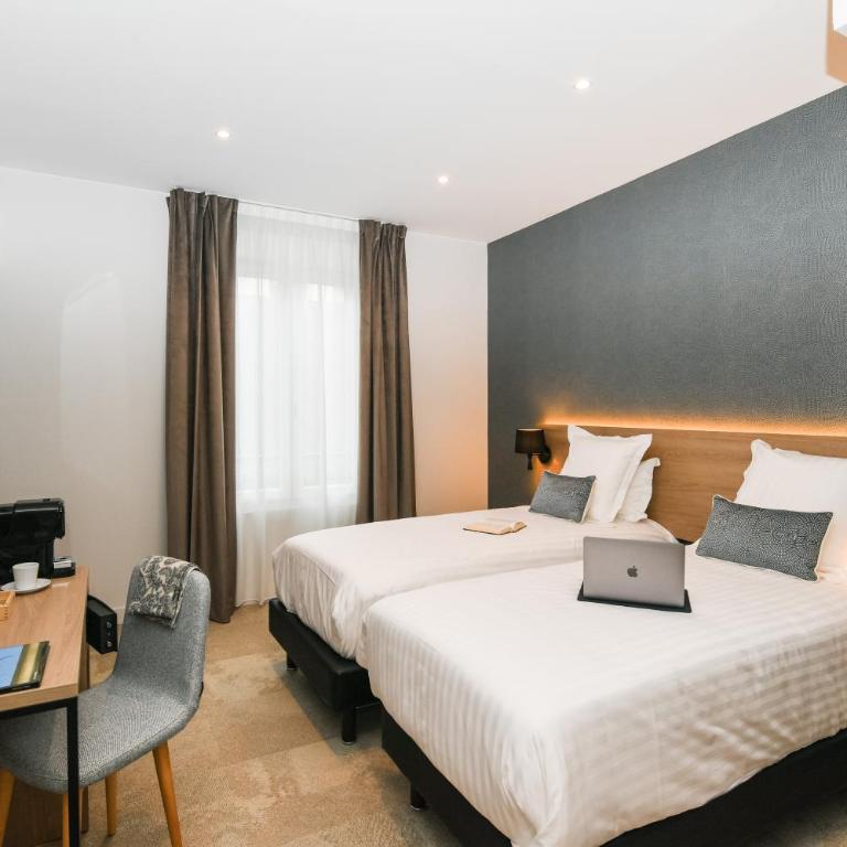 Best Western Plus Le Havre Centre Gare - Chambre Lits Jumeaux Deluxe - 4