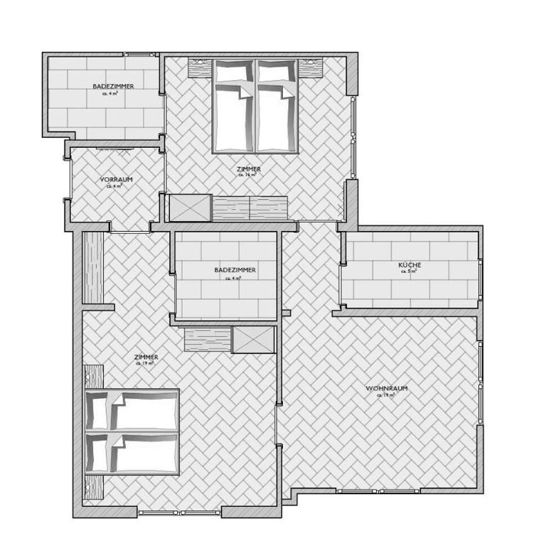 Apart Sunnhäusl - Apartment mit 2 Schlafzimmern - 2