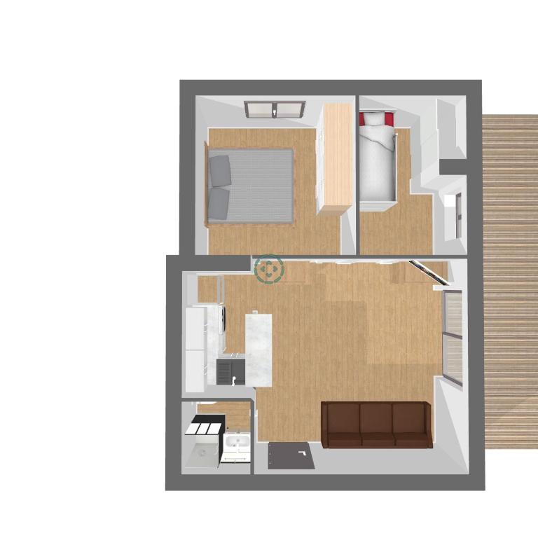 Casa Mare Milazzo - Lenzuola e Asciugamani non inclusi nel prezzo - Appartamento con 2 Camere da Letto - 3