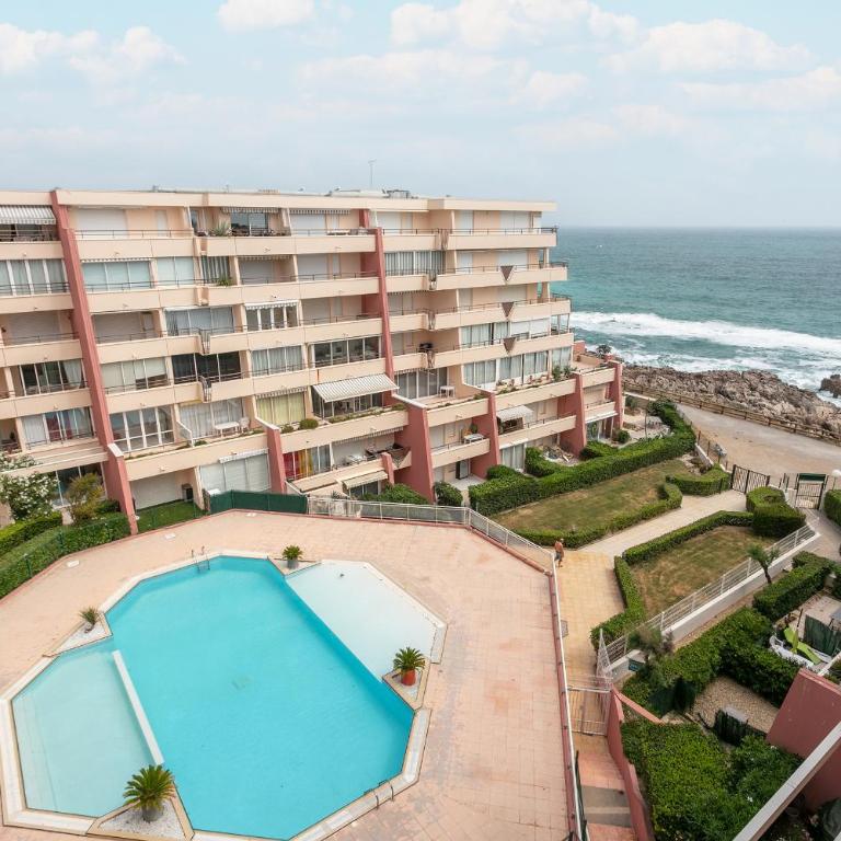 Appartement T3 terrasse vue sur mer, piscine, parking, wifi et clim - Apartment mit 2 Schlafzimmern - 1