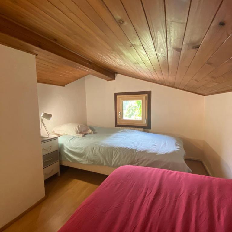 Logement mansardé dans maison avec jardin en bord de piste, vue montagne - Appartement 2 Chambres - 8