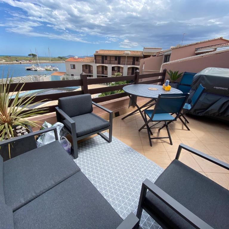 Appartement sur la marina vue mer panoramique - Appartement 2 Chambres - 19