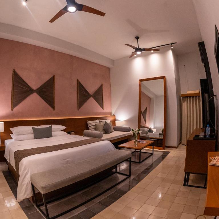 Piedra de Agua Hotel Boutique Mérida - Suite con cama extragrande - 3