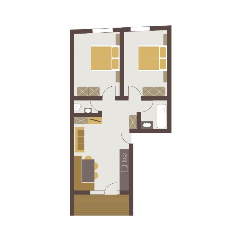 Bergkristall Ladis - Apartment with Balcony - 7