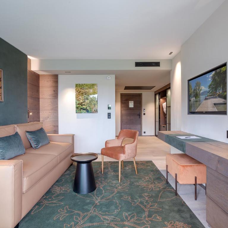 Rivage Hôtel & Spa Annecy - Suite Junior Familiar con balcón y acceso gratuito al spa - 8