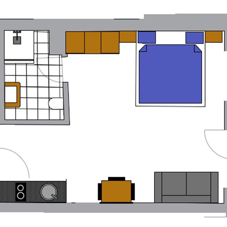 Wassererlehen - Apartment mit Balkon - 2