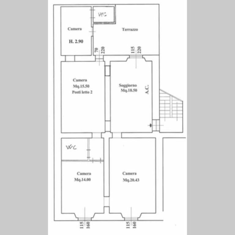 Domus Marina Vacanze Romane-Colosseo - Appartamento con 3 Camere da Letto - 55