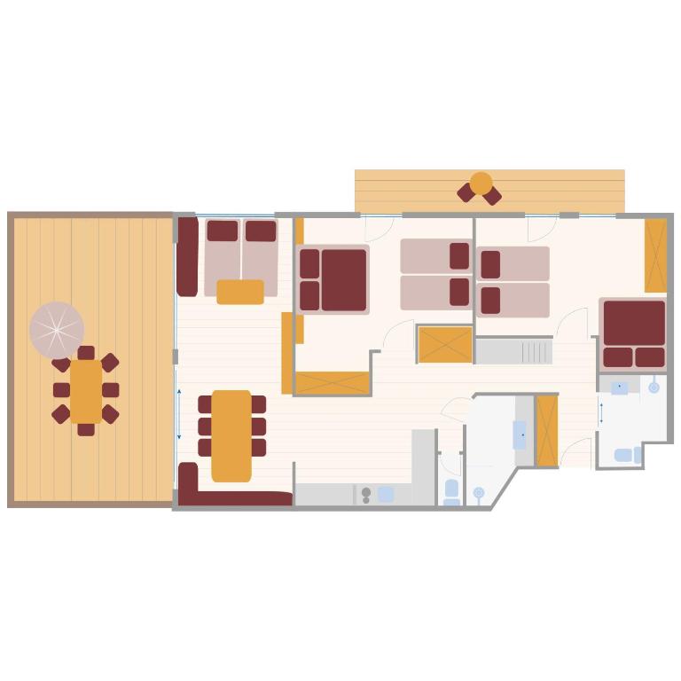 Harmls Aparthotel - Apartment Oktett - 4