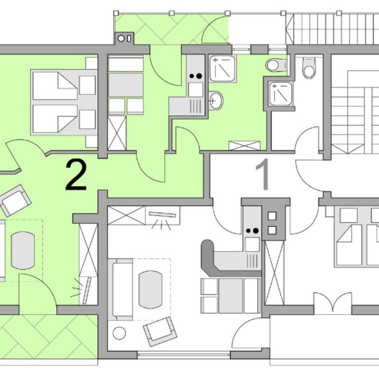 02 BERGFEX Gaisalphorn mit Sommer-Bergbahnticket - Apartment mit 1 Schlafzimmer - 16