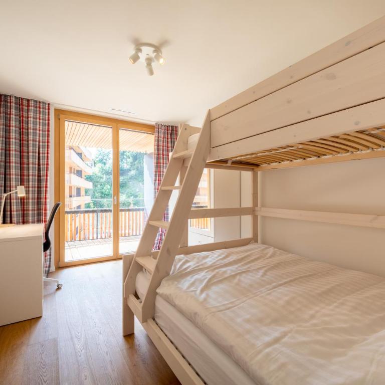 Flims Stenna 3,5 Zimmer direkt an der Bergbahn, Haus Muntogna - Apartment mit 2 Schlafzimmern - 9