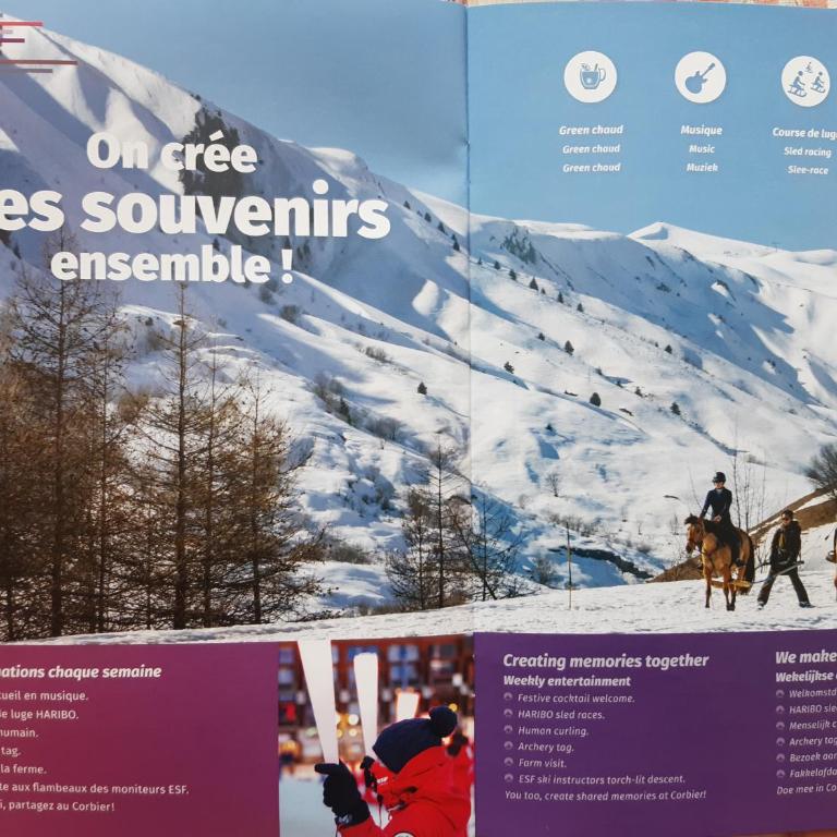 T2 vue piste Résidence Vostok Zodiaque - Appartement 1 Chambre - 74